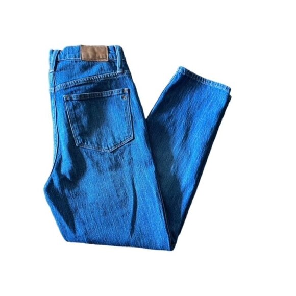 Madewell Classic Straight Seamed Edition Jeans in Bandry Wash 25 - Picture 4 of 6